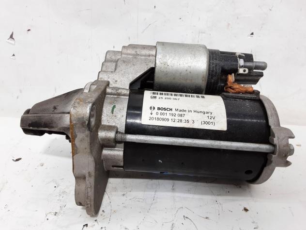 MOTORINO D' AVVIAMENTO OPEL Adam 1° Serie 25200067 A 12 XEL, B 12 XEL, D 12 XEL Benzina 1200 (13)