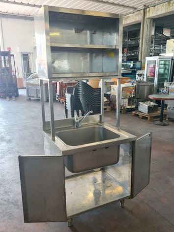 modulo neutro lavabo e pensile usato - Foto 4