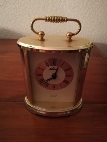 Orologio da Tavolo dorato Atlanta, Non Funzionante - Foto 4