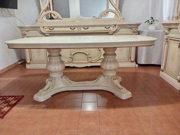 Vendo mobili sala stile veneziano bianco anticato. - Foto 9