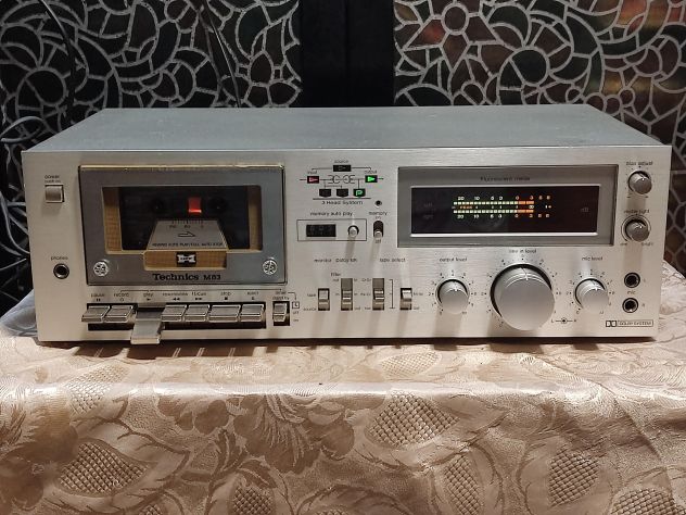 Technics RS-M63 Piastra A Cassette - 3 Testine