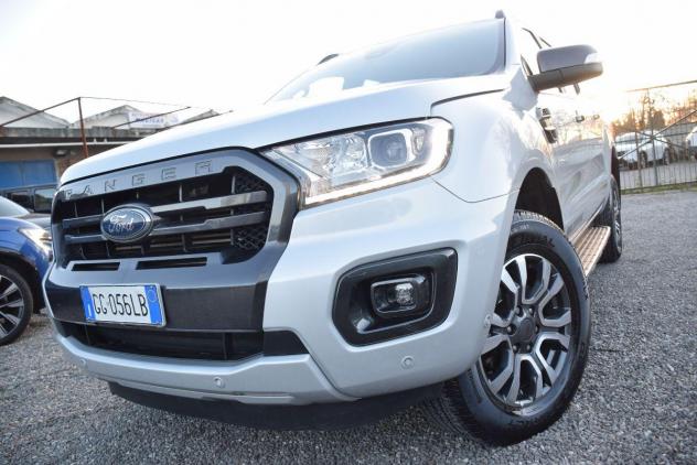 FORD Ranger PICK UP 4X4 - 2.0TDCi 170CV AUTOMATICA DC Wildtrak 5pt. IVA DETR. NAV - CAM - ADAS - SENSORI - PELLE - CRUISE - BT - LED - AUTOPARK - SARA