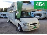 CAMPER RIMOR FORD MANSARDATO 7 POSTI DOPPIA DINETTE LETTI CASTELLO CLIMATIZ &hellip;