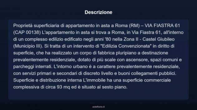 Immobile in asta di 93 m² in vendita a Roma - Foto 6