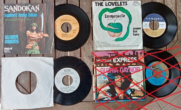 Dischi musica 45 giri in vinile (28 pz.) - Foto 6