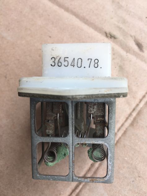 Resistenza 3654078 per ventola abitacolo Nissan KING CAB D21 / MD21 1998 - Foto 3