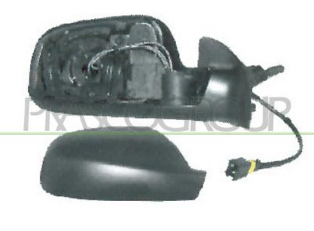 RETROVISORE EST. REGOLAZ. ELETTR. S. PG4207313 Vetri e Retrovisori  Cristalli  Retrovisori  Retrovisore PEUGEOT - 307 - 2001  2005, PEUGEOT - 307 CC -