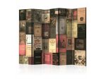 Paravento Libri Vintage N.2 ARREDALACASA Con 5 Ante