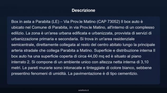 Immobile in asta di 44 m² in vendita a Parabita - Foto 7