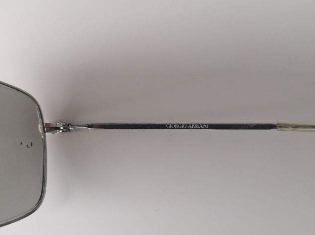 Giorgio Armani occhiali da sole in metallo usati - Foto 5