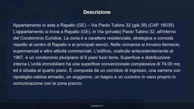 Immobile in asta di 74 m² in vendita a Rapallo - Foto 18