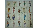LOTTO DI 33 FIGURINE BOLERO TELETUTTO ANNO 1976