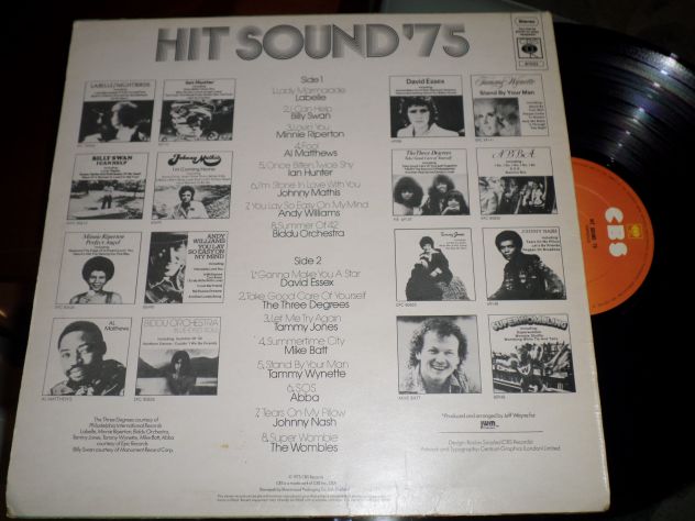 HIT SOUND '75 - Compilation - LP / 33 giri Minnie Riperton, Abba, Labelle, 1975 - Foto 2