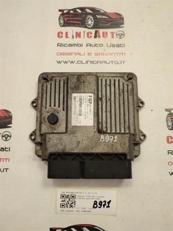 CENTRALINA MOTORE LANCIA Ypsilon 1° Serie 55195819 MJD6JF 199A2000 diesel 1248 (0306)