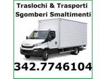 Traslochi trasporti e sgomberi rapidi ed economici 7gg su7