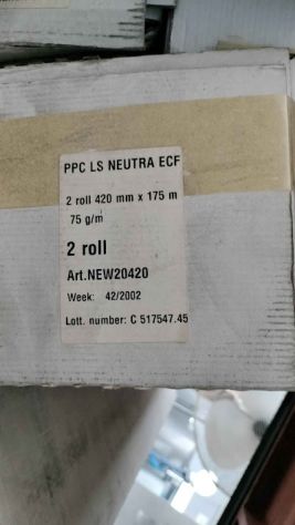 ROTOLI CARTA PLOTTER 91.4 cm X 175MT/42 cm X 175 MT - Foto 4
