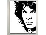 Quadro Jim Morrison dipinto moderno Pop Art