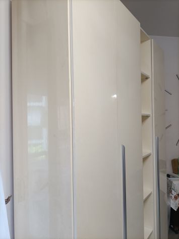Armadio laccato bianco ottime condizioni - Foto 4