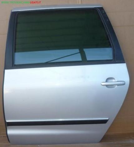 PORTA POST.S. ARGENTO C/ALZ. E SERR. 999-U61196 Carrozzeria  Lamierati esterni  Porte  Porta post. sx. VOLKSWAGEN - SHARAN - 01-08-2000 - 01-09-2010