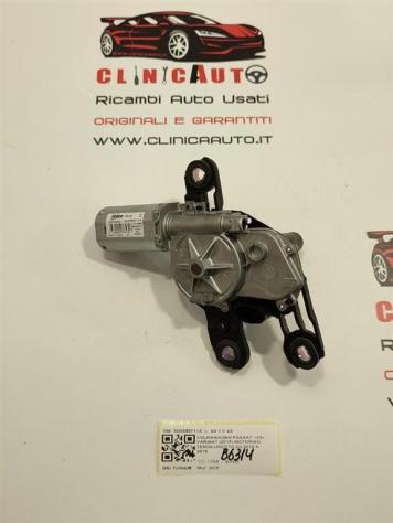 MOTORINO TERGILUNOTTO POSTERIORE VOLKSWAGEN Passat Variant B8 (3G5, CB5) 5G0955711A DCX diesel 1598 (14)