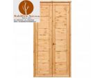 Mobili Rustici Armadio 2 Ante in Legno Massello cod 054 Nuovo