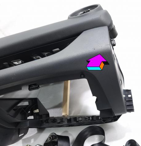 KIT AIRBAG COMPLETO RENAULT Clio Serie IV K9K 608, K9K 628, K9K 638 (1219) - Foto 12