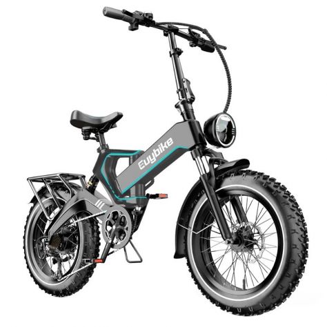 FAT BIKE PIEGHEVOLE K6T 1000W 48V 18AH NUOVO - Foto 2