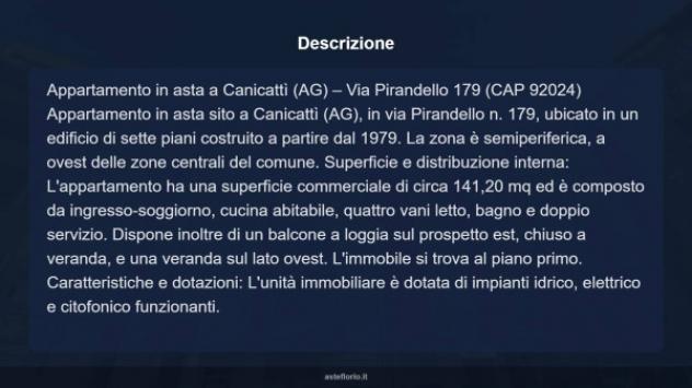 Immobile in asta di 141 m² con più di 5 locali in vendita a Canicattì - Foto 9