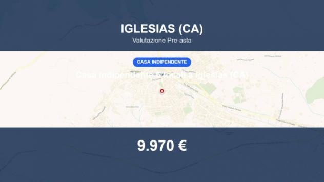 Immobile in asta di 82 m² con più di 5 locali in vendita a Iglesias