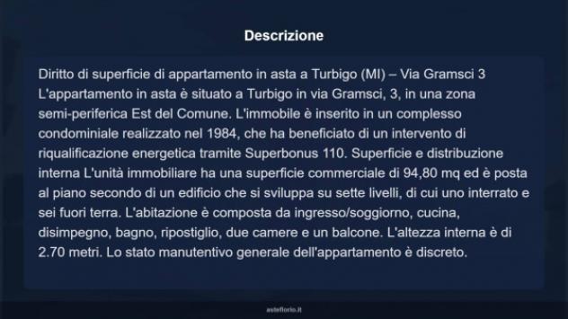 Immobile in asta di 94 m², box auto in vendita a Turbigo - Foto 5
