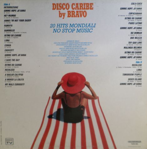 DISCO CARIBE by BRAVO 20 HITS MONDIALI Compilation - LP/33 giri - Foto 2