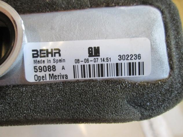 30223659088 TERMOSCAMBIATORE RISCALDAMENTO OPEL MERIVA A 1.6 B 77KW 5M 5P (2007) RICAMBIO USATO - Foto 2