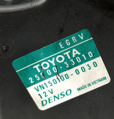 VALVOLA EGR TOYOTA Yaris Serie 25800-33010 1NDTV Diesel 1400 (0811) - Foto 7