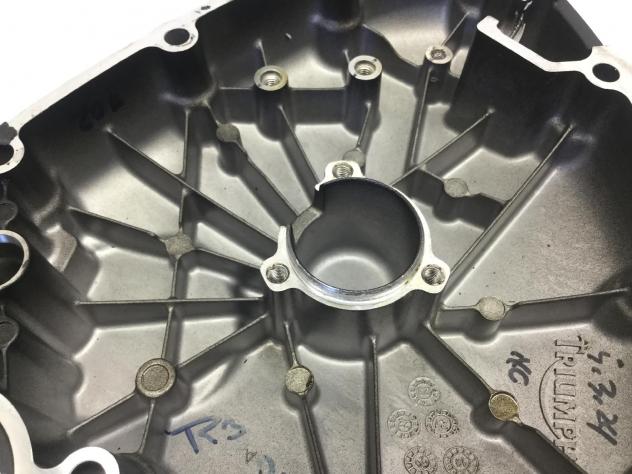 TRIUMPH SCRAMBLER XE 1200 CARTER COPERCHIO STATORE VOLANO 2021 2023 - Foto 5