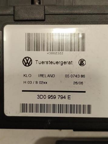 MOTORINO ALZAVETRO POSTERIORE DESTRA VOLKSWAGEN Touareg 1° Serie 3D0959794E 7L6959704 BPE (0206) - Foto 2