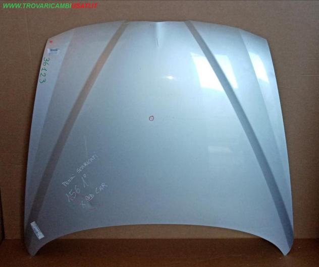 COFANO ANT. ARGENTO ALFA ROMEO 156 (AMM.) 999-U36123 Carrozzeria  Lamierati esterni  Cofano  Cofano ant. ALFA ROMEO - 156 - 01-04-2000 - 01-03-2002, A