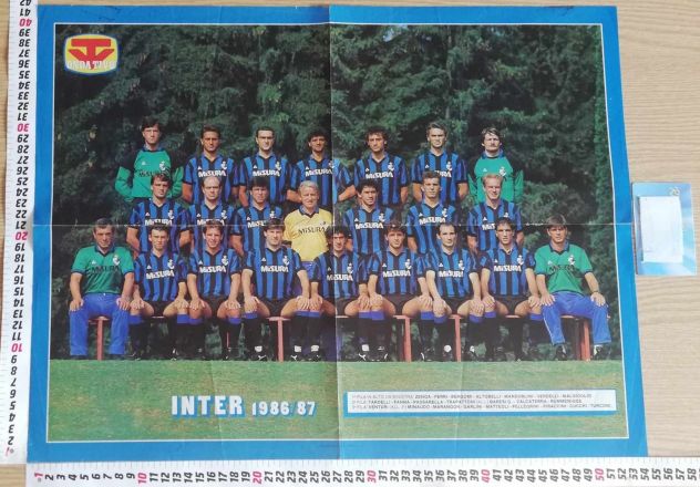 Poster Inter 2009/10 autografi Mourinho+gran parte dei calciatori anno triplete - Foto 8