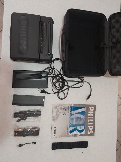 Videoregistratore lettore e registratore vhs portatile PHILIPS MOVING VIDEO PVR - Foto 2