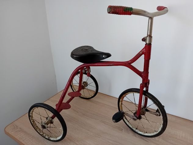 Triciclo anni 30 giocattolo d'epoca - Foto 6