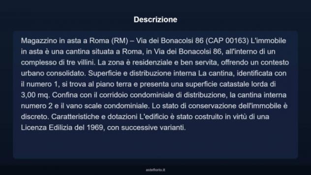 Immobile in asta di 3 m² in vendita a Roma - Foto 9