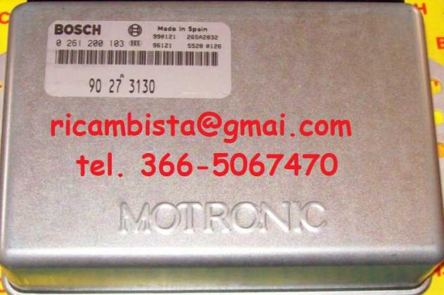 0261200103 90273130 Opel Omega centralina motore Motronic