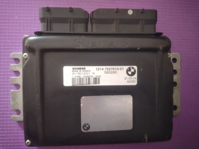 CENTRALINA MOTORE SIEMENS BMW MINI COOPER S118012001 12147527610 01 S118012001 - Foto 4