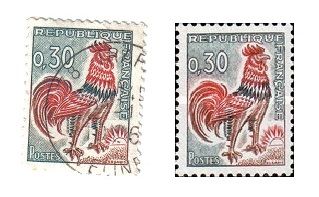 A130 - RARA VARITA' DI FRANCOBOLLI FRANCESI