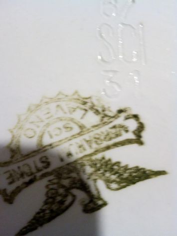 Vaso pitale antico in ceramica Laveno decorata - Foto 4