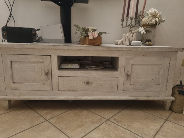 Mobile soggiorno/TV stile shabby chic - Foto 4