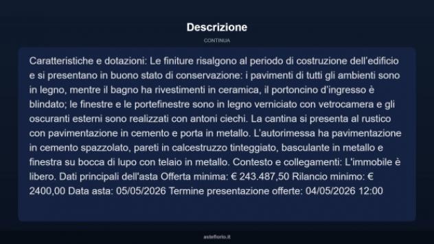 Immobile in asta di 60 m², box auto in vendita a Ponte di Legno - Foto 4