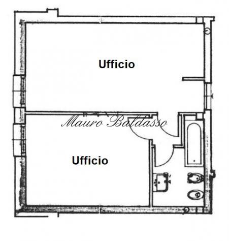 UFFICIO di 2 vani e di 50 mq (ARCADE) rif. 25-MA035 - Foto 18
