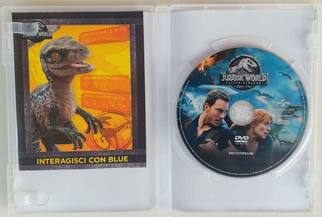 Jurassic World:Il Regno Distrutto (DVD) Universal Pictures, 2018 come nuovo - Foto 2