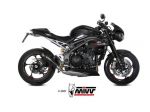 Terminale di scarico per Triumph speed triple 1050 Mivv X-M5 Gp Suono Leovince