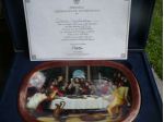 Piatto da collezione ultima cena